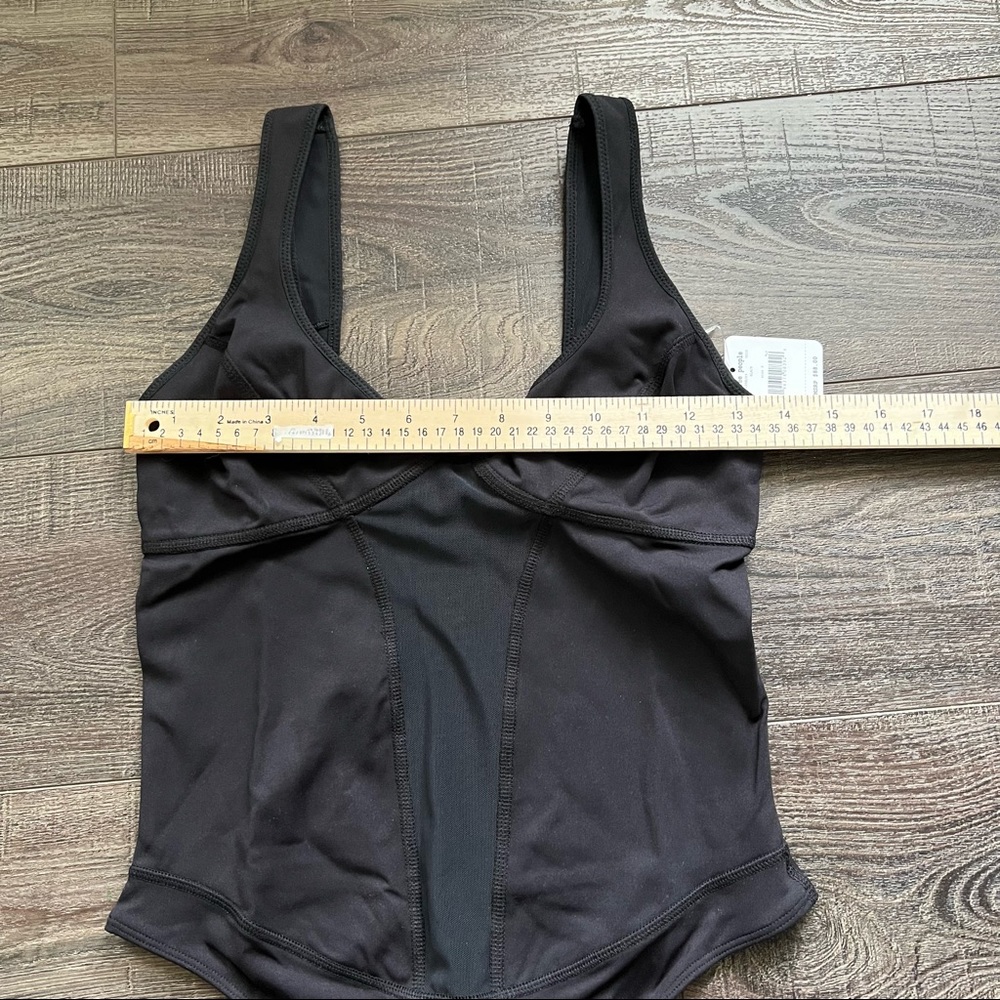 Free People Movement Heart of Gold Leotard in Black - Picture 5 of 9